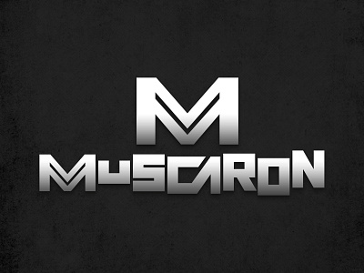 DJ MUSCARON - Logo Design brand identity branding branding concept concept design logo logo design monogram presentation