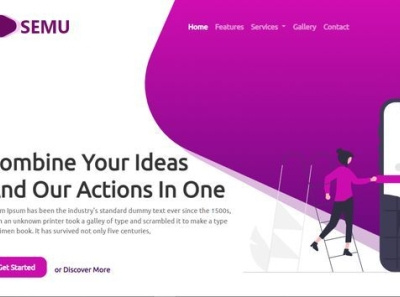 Semu - web solutions company frontend ui ux web design