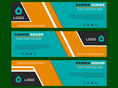 Horizontal Banner Design Styles