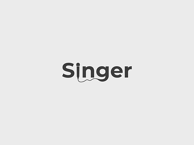Creative Singer Logo Concept