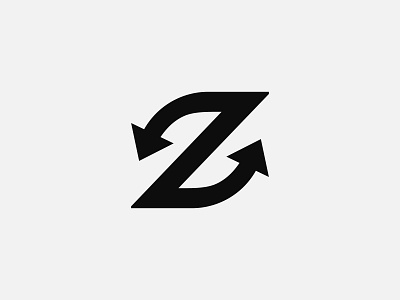 Letter Z export import logo