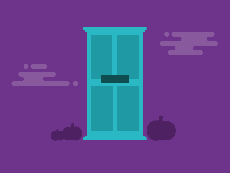 Knock Knock by James Pierechod for Stickyeyes on Dribbble