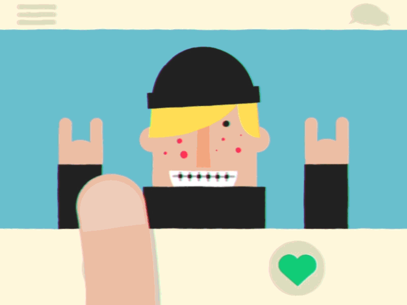 Its tough to find the perfect match animation gif tinder valentines day