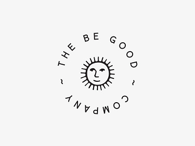 The Be Good Company kids logo sun