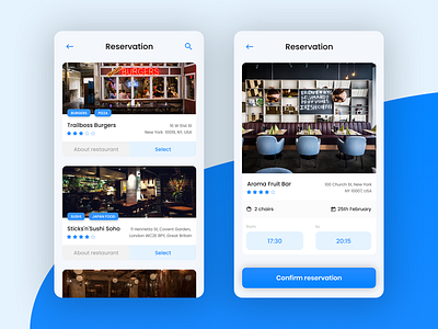 App for restaurant reservation and ordering food - 3