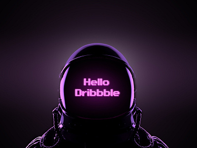 Hello dribbble 插图 设计