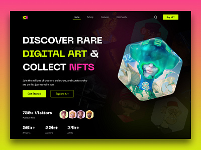 NFT Website Design