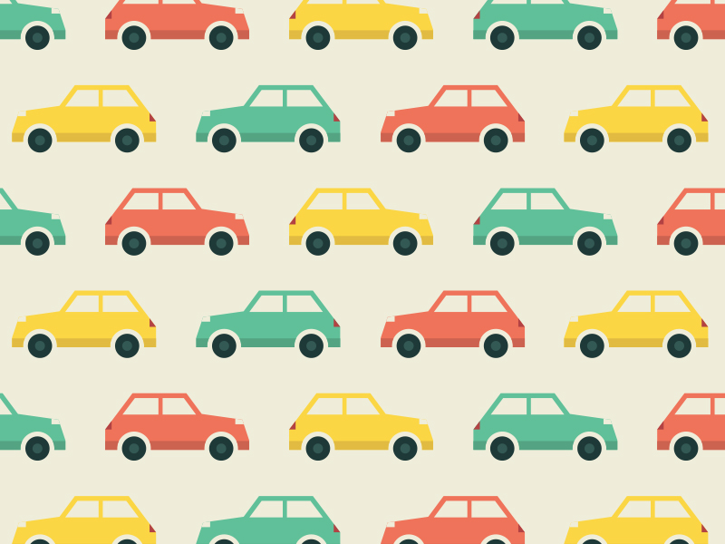 Car Pattern by One Digital on Dribbble