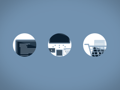 Poly-Icons icon illustration web