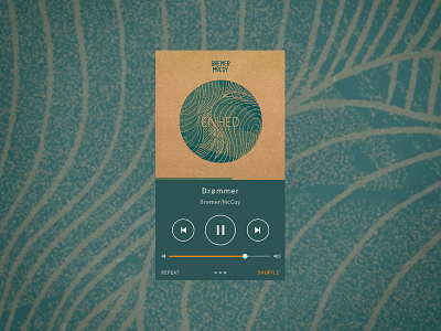 Daily UI #009 Music Player