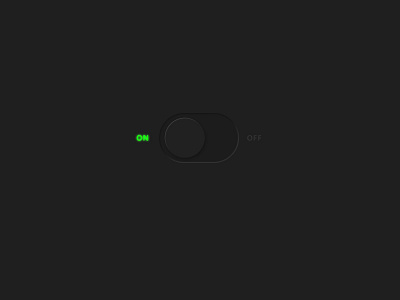 Daily UI #015 On/Off Switch 015 dailyui onoff switch ui ux webdesign