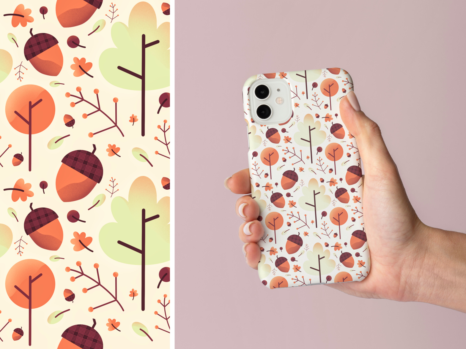 Tree Pattern by Joana on Dribbble