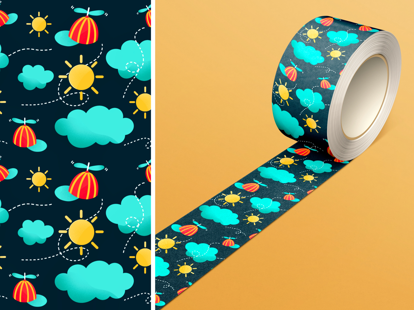 Hat Pattern by Joana on Dribbble