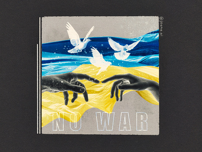 No War in Ukraine - Digital Collage