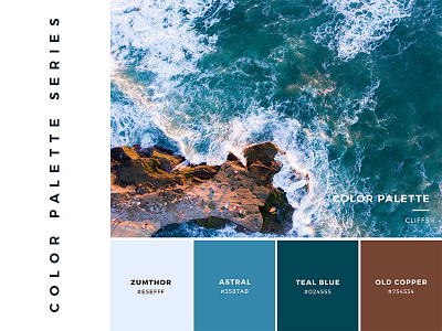 Color Palette: Cliffs cliffs color color palette color theory colour ocean palette photography portrait san diego series