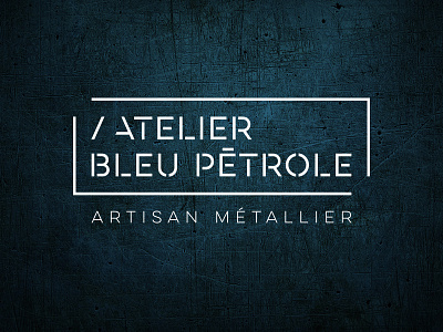 Logo Atelier Bleu Petrole