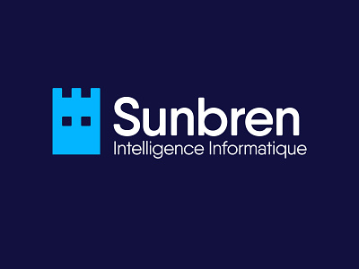 Sunbren - Intelligence Informatique computer design eyes intelligence logo pixel security sunbren tower