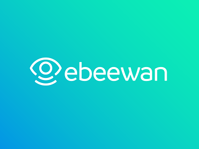 Ebeewan logo design brand branding data design digital ebeewan identity iot logo sensors smart