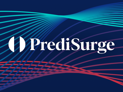 PrediSurge logo design design logo medical medtech startup logo surgery