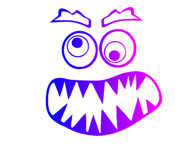 Big mouth maury monstress angry vector art animation branding design graphic design illustration logo vector