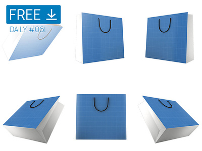 Square Bag - Daily Free Mockup #061