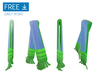 Scarf - Daily Free Mockup #080