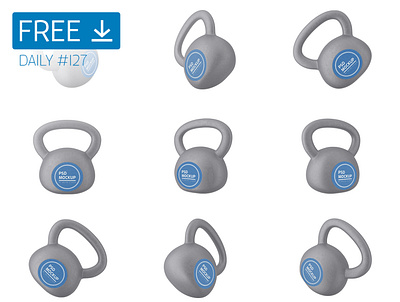 Kettlebell - Daily Free Mockup #127 business download free free download freebie mockup psd