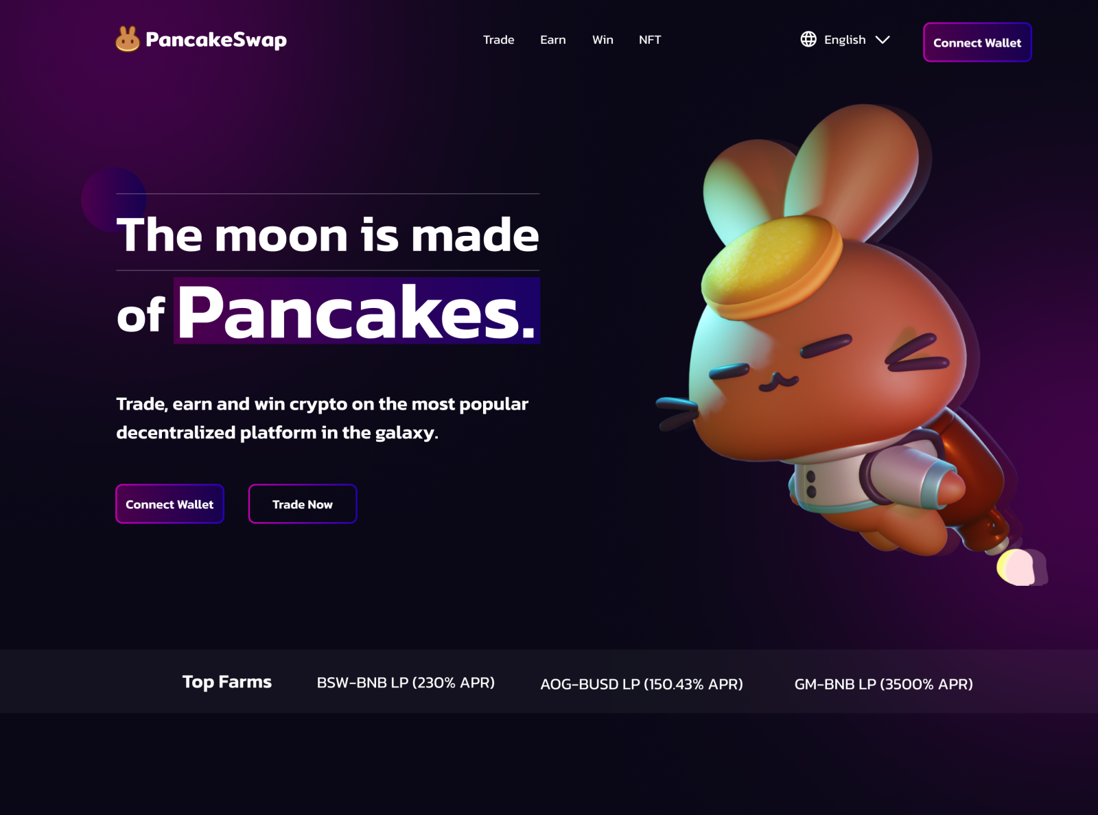 PancakeSwap redesign by Baptiste Dantas on Dribbble