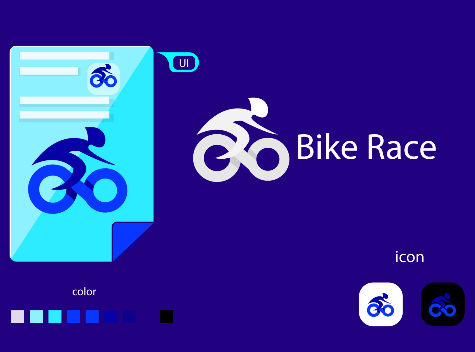 Bike Race Logo Design,cartoon Bikes,bike Hand Painted,bicycle Free PNG And  Clipart Image For Free Download - Lovepik | 380053849