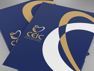 Logo design and Brand Identity for CEIC, Heart Center in Brazil. branding brazil design graphic design heart heartcenter logo productdesign