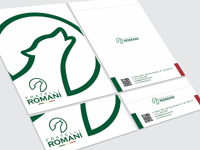 Logo design and Brand Identity for Fratelli Romani Pizzeria.