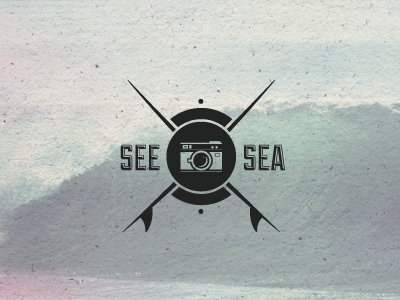 See Sea camera logo ocean old photo photograph sea surf vincent le vern vinslev vinslëv wave x