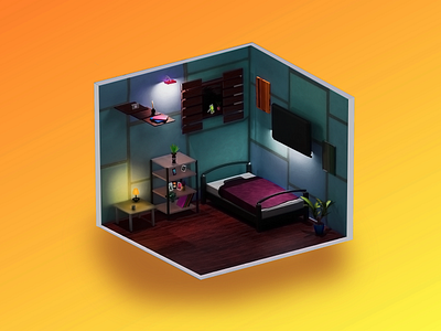 3D Room Blender