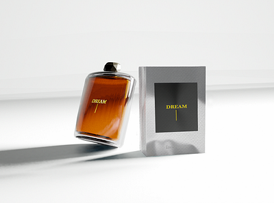 3D Perfume 3d 3d model design dribbble