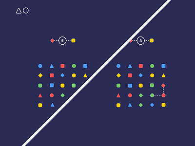 ShapeConnector Game game minimal shapes simple