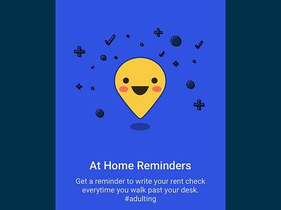 Mapdo Onboarding bluetooth illustration location map mascot on boarding reminder todo