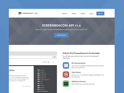 Screenbeacon API v1.0