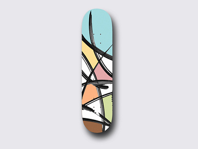 Skateboard_P1 art artwork contemporary art design illustration skateboard