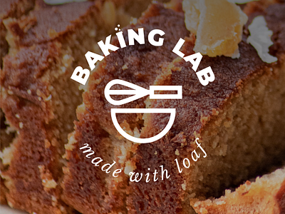 Baking Lab branding design logo