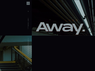 Run Away art direction color grade dark design gallery instagram photo story type