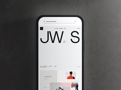 JW.S® 2021 Site (Coming Soon) art direction design folio interactive jon way jw.s portfolio preview ui ux