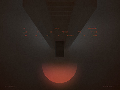 NØ— ISØ // Release 07 album cover art compositing cover dark no iso orange playlist random weird
