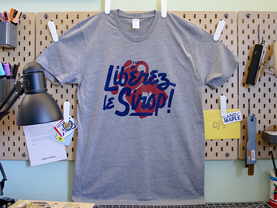 Libérez le Sirop! (Free the Syrup!) Shirt