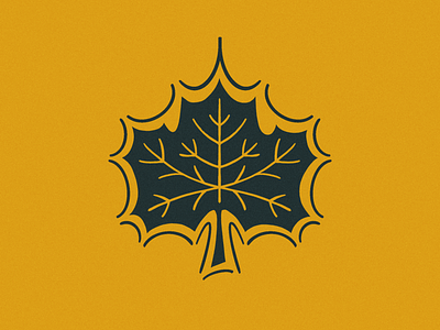 The Mighty Maple Leaf illustration leaf maple maple leaf procreate