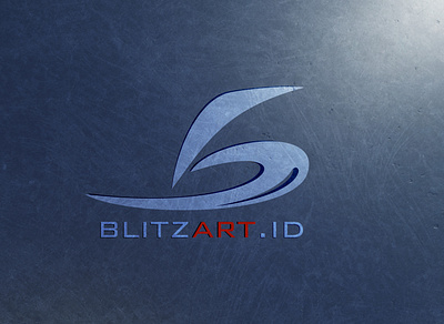 BlitzArt.id 3d app branding design graphic design icon logo typography