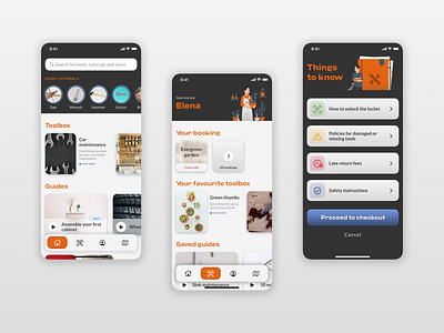 Homely App, for Designflows Contest app contest dashboard design designflows home illustration paywall profile ui