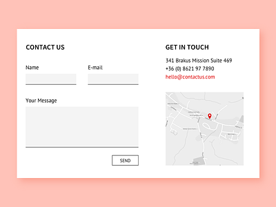 Daily UI #28 - Contact Us contact contact form daily ui dailyui form design ui design user interface design