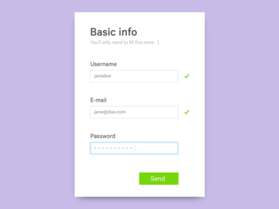 Daily UI #082 - Form