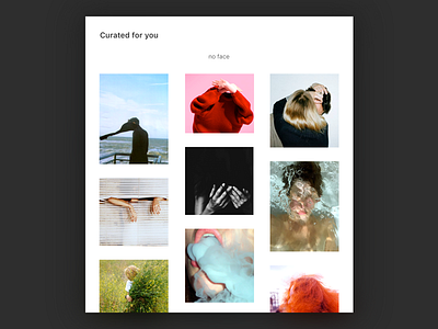 Daily UI #091 - Curated For You