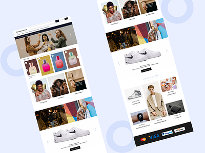 UI/UX E-commerce Shopping Goldeenstore animation ecommerce ecommerce app fashion shopping ui design uiux web design website website design